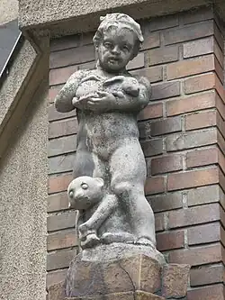 Bauplastik Spielendes Kind