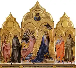 Verkündigungs-Triptychon, ca. 1410 Accademia di Belle Arti, Florenz