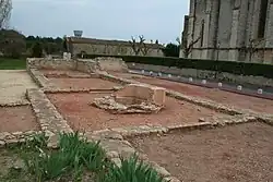 Reste einer frühchristlichen Kirche