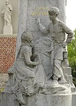 Zwei junge Minenarbeiter