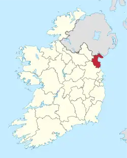 County Louth in Irland