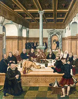 Lucas Cranach d.&nbsp;J.: Abendmahl
