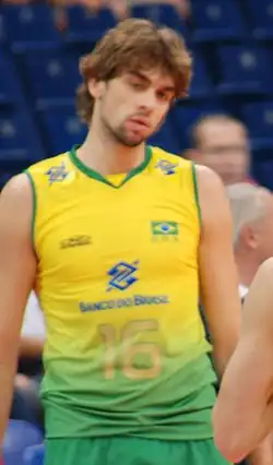 Lucas Saatkamp im Trikot der brasilianischen Nationalmannschaft