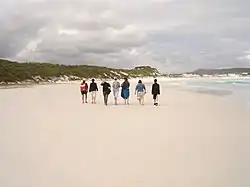 Ein Blick in die Lucky Bay