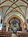 Innenansicht der Pfarrkirche