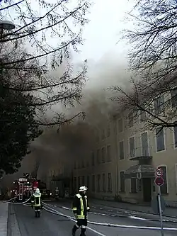 Der Brand im März 2007