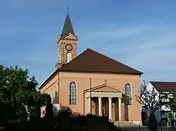 St. Ludwig in Bad Dürkheim, Westfassade