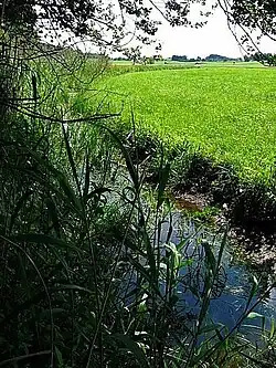 Lüßbach ca. 2&nbsp;km nördlich von Münsing