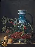 Stillleben: Früchte mit Krug, um 1773, Öl auf Leinwand, El Museo de Bellas Artes, Bilbao