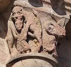 Kapitell der Kirche Saint-Martin