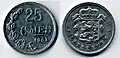 25 Luxemburger Centimes