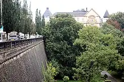 Blick auf den Sitz des Ministeriums