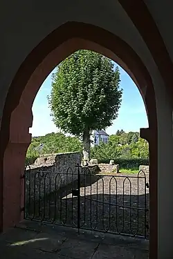 Blick aus dem Innenraum