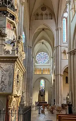 Blick in das südliche Querschiff