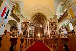 Innenraum der Wallfahrtskirche