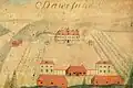Stavsund auf Carl Gripenhielms Mälaren-Karte, 1689.