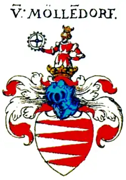 Wappen derer von Möllendorff (Spitzenwappen)
