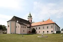 Das ehemalige Kloster Mönchhof wurde ab 1729 errichtet