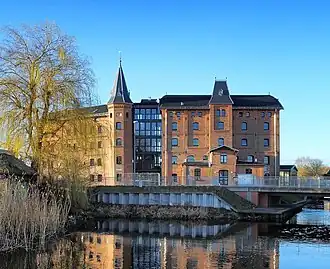 Ehemalige Großherzogliche Wassermühle in der Bahnhofstraße