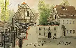 Die Theklaer Mühle 1915