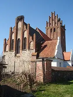 Die Dorfkirche in Gwardeiskoje im Jahre 2011