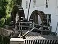 Wasserräder der Mühlrather Mühle