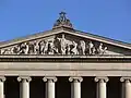 Giebel der Glyptothek in München