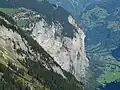 Mürren (links) und Lauterbrunnen