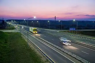 Die M3 in der Oblast Kaluga