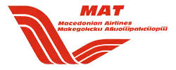 Das Logo der Macedonian Airlines