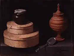 Behältnisse für Süßigkeiten, Juan van der Hamen y León.