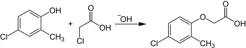 Synthese von MCPA