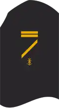 Ärmelabzeichen für Gefreiter BA (Marine­uniformträger 10er Verwendungsreihen)