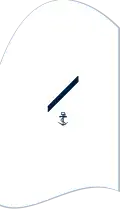 Dienstgradabzeichen eines Gefreiten (10er Verwendungsreihe) auf dem Oberärmel des weißen Hemdes für Marineuniformträger