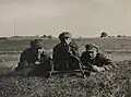 Ausbildung am schweren MG 08 bei einer Wehrmachts-Einheit, 1937