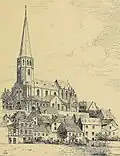 Münster von Südwesten (Ludwig Arntz, 1892)