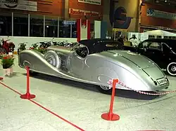 Mercedes-Benz 500 K mit Stromlinien-Karosserie von Erdmann & Rossi