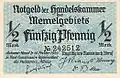 50 Pfennig Vorderseite