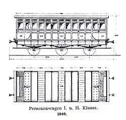 Wagen 1./2. Klasse von 1846