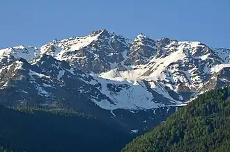 Der Pederfick von Norden aus gesehen.