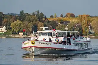 Schaffhausen (1970) der Schweizerische Schifffahrtsgesellschaft Untersee und Rhein