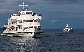 München (1962): Die Dampfschiffe wurden in den 1960er-Jahren ausgemustert und durch Neubauten ersetzt