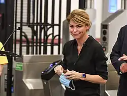 Feinberg in einer U-Bahn-Station