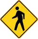 Zeichen W11-2 Fußgänger