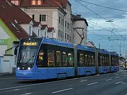 MVG Avenio 2501 bei Testeinsatz (Probefahrt) in Graz (2020)