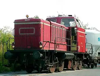 MaK 800 D im Einsatz bei einem Zementwerk (2006)