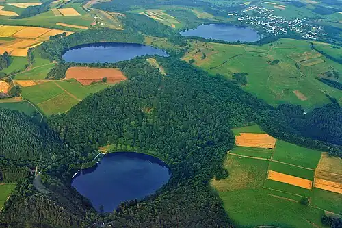 Gemündener-, Weinfelder-, Schalkenmehrener Maar