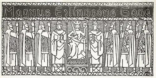 Titelbild der Magnus-Erlingsson-Saga