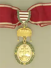 Ungarische Große Goldene Militär-Verdienstmedaille im 1929