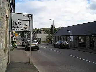 Hauptstraße von Tomintoul